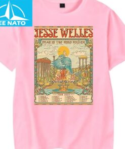 Jesse Welles Fear is The Mind Killer Tour 2025 T Shirt2