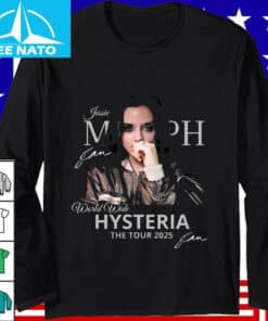 Jessie Murph World Wide Hysteria The Tour 2025 Concert Shirt1