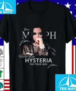 Jessie Murph World Wide Hysteria The Tour 2025 Concert Shirt2