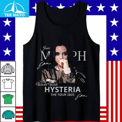 Jessie Murph World Wide Hysteria The Tour 2025 Concert Shirt - Image 4