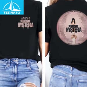 Jessie Murph Worldwide Hysteria Tour Concert Shirt2