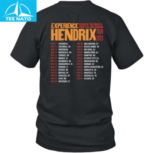 Jimi Hendrix 2025 Shirt - Image 3