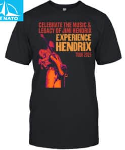 Jimi Hendrix Experience Hendrix Tour 2025 Shirt