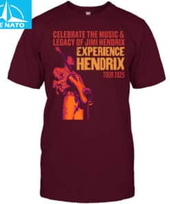 Jimi Hendrix Experience Hendrix Tour 2025 Shirt3