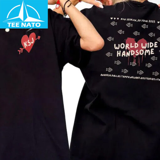 Jin Wordwide Handsome 2025 Shirt - Image 2