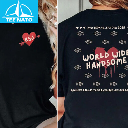 Jin Wordwide Handsome 2025 Shirt - Image 3