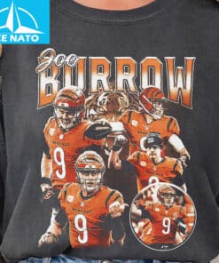 Joe Burrow Cincinnati Bengals Football Player Collage Shirt2