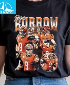 Joe Burrow Cincinnati Bengals Football Player Collage Shirt3