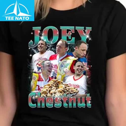 Joey Chestnut Bootleg Rap Shirt - Image 4