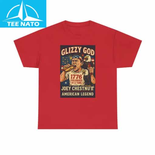 Joey Chestnut Glizzy God Shirt - Image 3