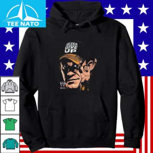 John Cena WWE Never Give Up Shirt - Image 2