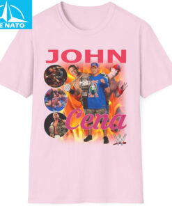 John Cena WWE Wrestler Photo Collage Graphic Shirt 4