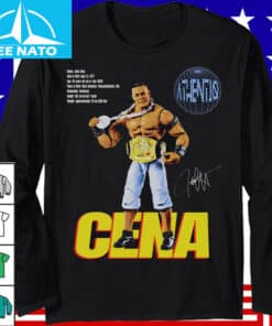John Cena WWE Wrestling Action Figure Graphic Shirt2