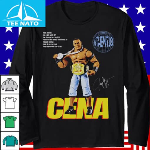 John Cena WWE Wrestling Action Figure Graphic Shirt - Image 3