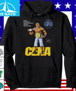 John Cena WWE Wrestling Action Figure Graphic Shirt3