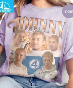 Johnny Storm Fantastic Four First Steps Homage Movie Shirt4