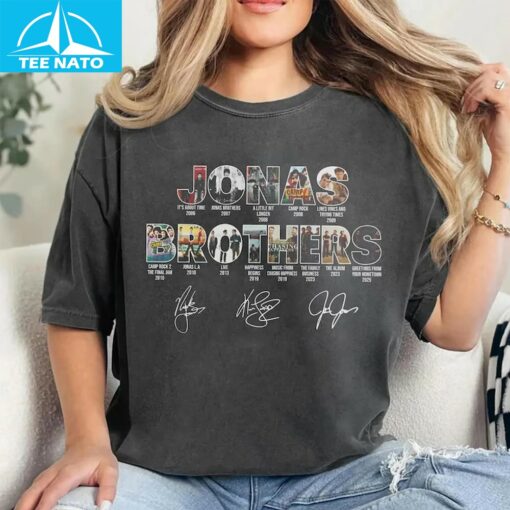 Jonas Bros 20th Annivesary Tour 2025 Shirt