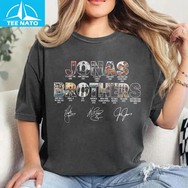 Jonas Bros 20th Annivesary Tour 2025 Shirt