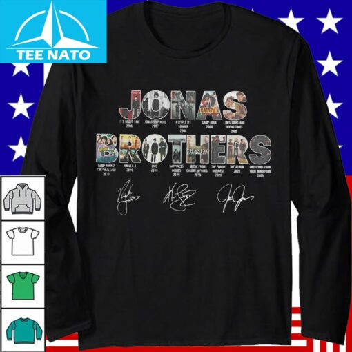Jonas Bros 20th Annivesary Tour 2025 Shirt - Image 4