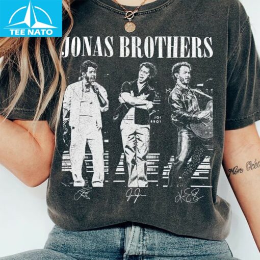 Jonas Bros 20th Annivesary Tour 2025 Shirt - Image 3
