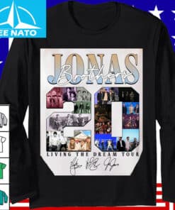 Jonas Brothers 20 Living The Dream Tour Concert Shirt2