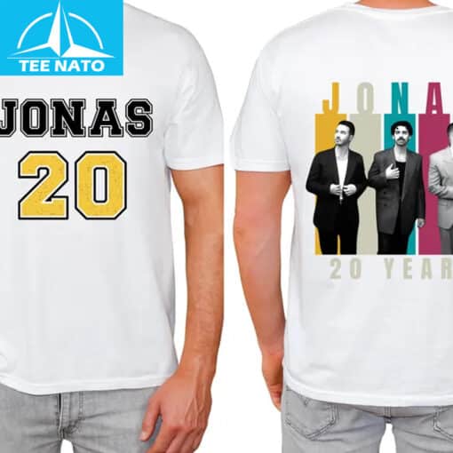 Jonas Brothers 20 Years Tour Shirt - Image 2