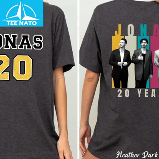Jonas Brothers 20 Years Tour Shirt - Image 3