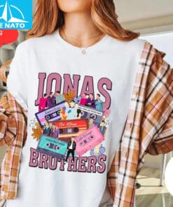 Jonas Brothers Floral Tape Shirt