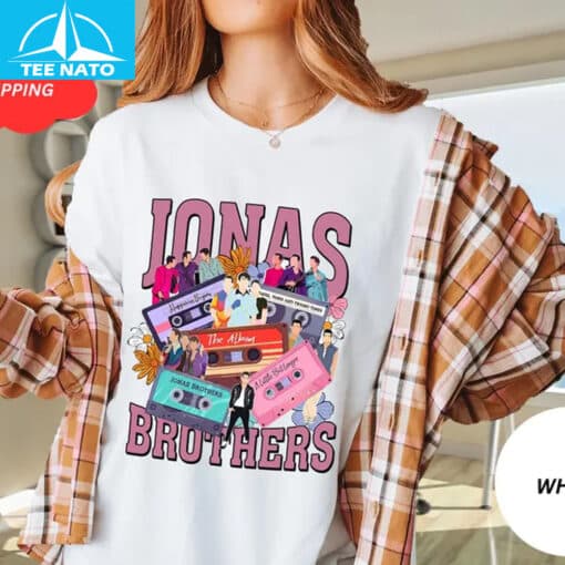 Jonas Brothers Floral Tape Shirt - Image 3