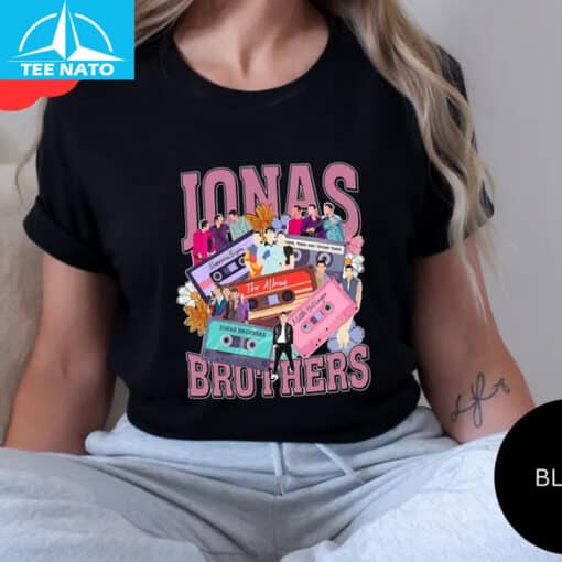 Jonas Brothers Floral Tape Shirt