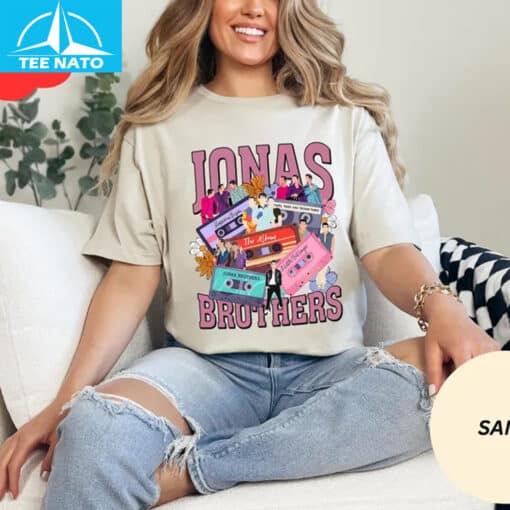 Jonas Brothers Floral Tape Shirt - Image 5