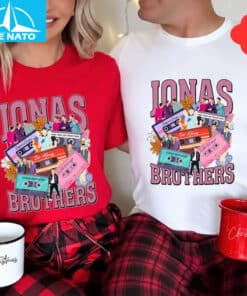 Jonas Brothers Floral Tape Shirt5
