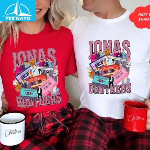 Jonas Brothers Floral Tape Shirt - Image 6