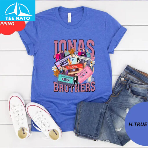 Jonas Brothers Floral Tape Shirt - Image 8