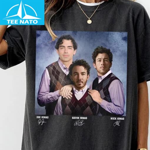 Jonas Brothers Step Bros Tour 2025 Music Vintage Shirt - Image 3