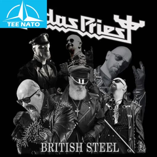 Judas Priest British Steel Heavy Metal Band Shirt