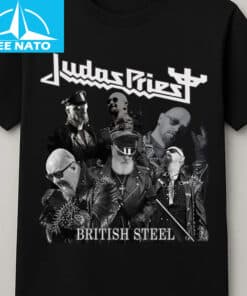 Judas Priest British Steel Heavy Metal Band Shirt2