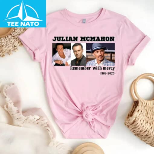 Julian McMahon Remember With Mercy Shirt - Image 2