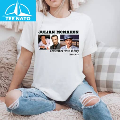 Julian McMahon Remember With Mercy Shirt - Image 3