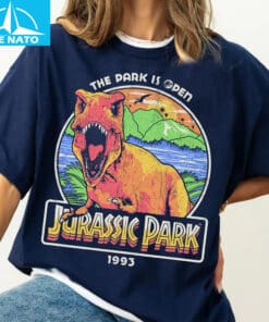 Jurassic Park 1993 The Park Is Open Jurassic Park Shirt3