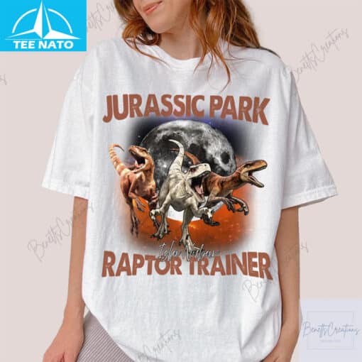 Jurassic Park Dinosaur Raptor Trainer Shirt - Image 3