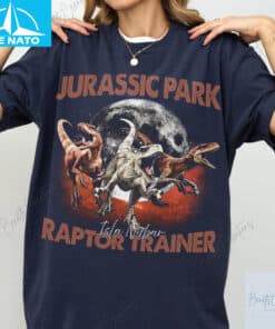 Jurassic Park Dinosaur Raptor Trainer Shirt3