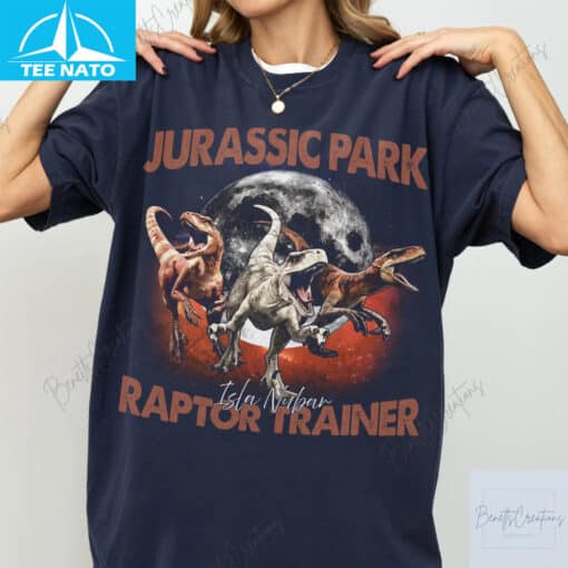 Jurassic Park Dinosaur Raptor Trainer Shirt - Image 4