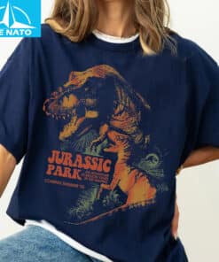 Jurassic Park T Rex Raptor Vintage Shirt3