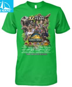 Jurassic World 32 Years 1993 2025 Anniversary Thank You For The Memories Shirt3