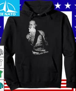 Justin Bieber Flipping Off Tattooed Drummer Shirt4