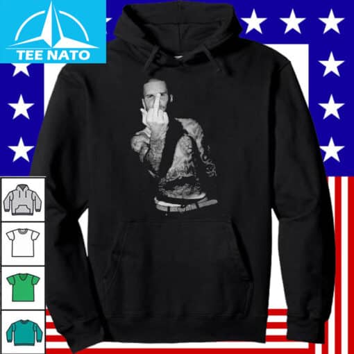 Justin Bieber Flipping Off Tattooed Drummer Shirt - Image 4