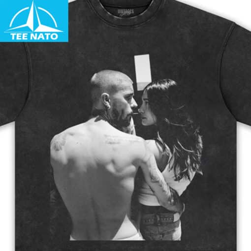 Justin Bieber Hailey Bieber Couple Graphic Shirt - Image 2