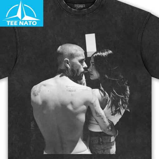 Justin Bieber Hailey Bieber Couple Graphic Shirt - Image 4