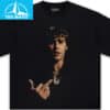 Justin Bieber Middle Finger Graphic Shirt